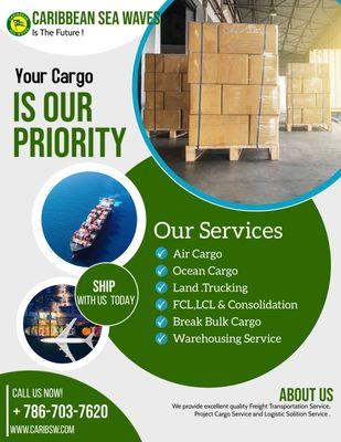 Your Cargo is our Priority