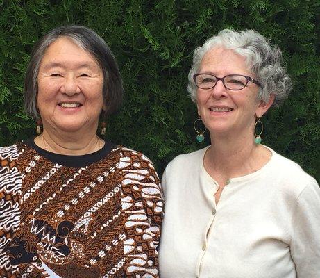 Phyllis Furumoto, my initiating master & me, Spain 2018