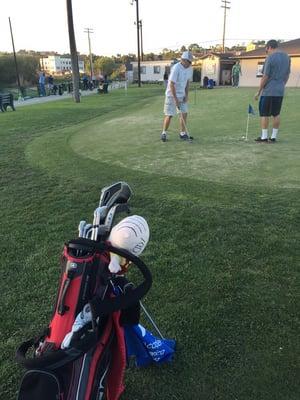 Free golf range balls all school year