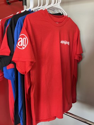 Custom Printed T-Shirts for the AlphaGraphics - Bear Crew Members.