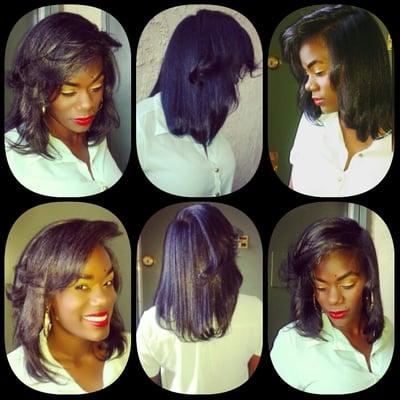 Natrual..and, Chemical-Free Wash, conditioning, blow dry, Press/Flatiron service!!!