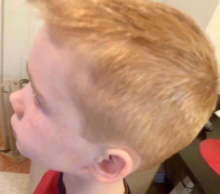 Great cut for my 8 year old redhead who has very fine hair!