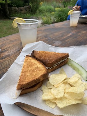 Cranberry fest, toasted with a lavendar lemonade. My personal favorite