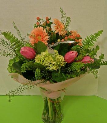 European style hand-tied bouquet.