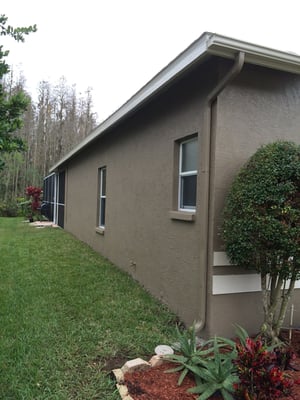 Exterior Painting - Brown Stucco in Wesley Chapel, FL