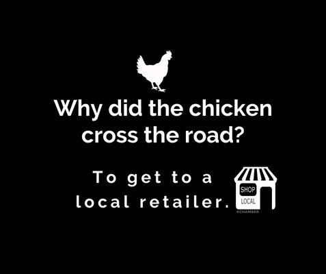 Shop Local!  Support small businesses!