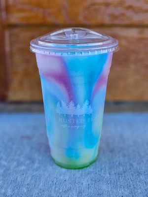 Punky Brewster ~ Blended  -White Lotus, cream, green apple, dragon fruit, blue raspberry