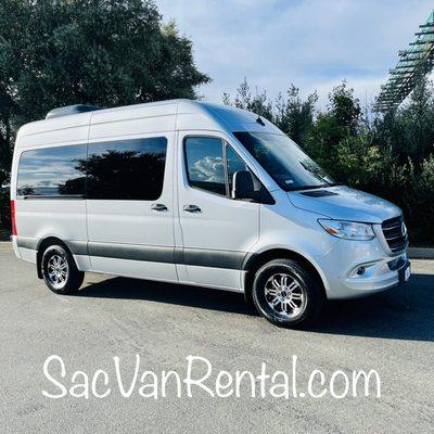 Rent this 12 Passenger Mercedes-Benz Sprinter Van.