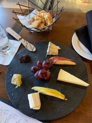 A very overpriced cheese plate