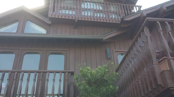 Early summer staining project. Beautiful!