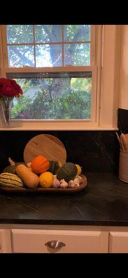 Soapstone Counter and Backsplash