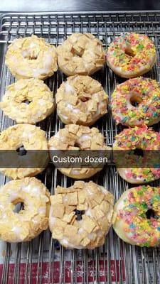 Custom cereal donuts