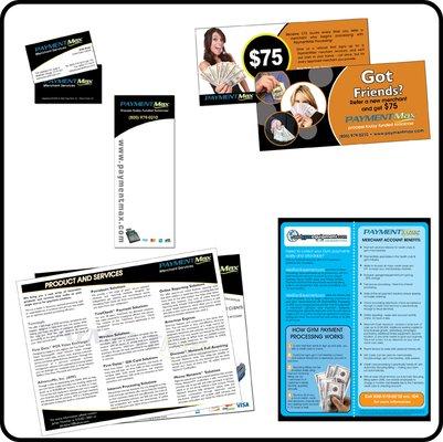 Marketing Package: brochures, postcards, business cards, note cards