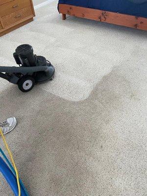 The RX-20, The State of the Art cleaning machine. Deep cleaned and super fast drying.