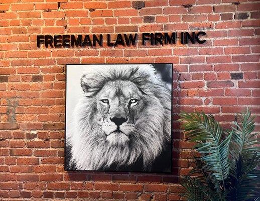 Freeman Law Firm office entry