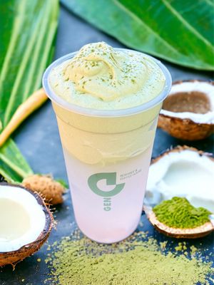 N9. Matcha coconut " trending now"