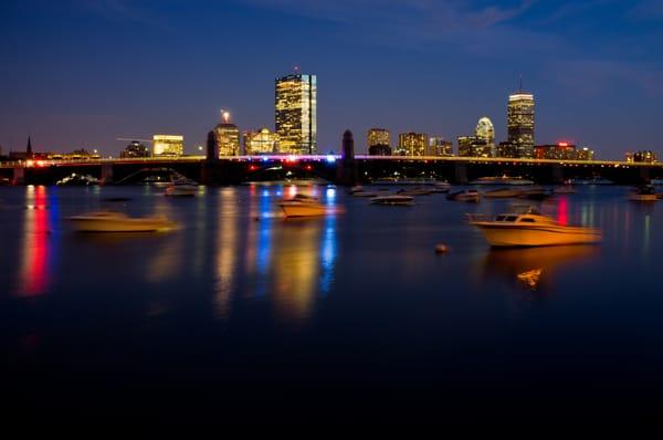 A Windy Night: Boston, MA © Bimal Nepal