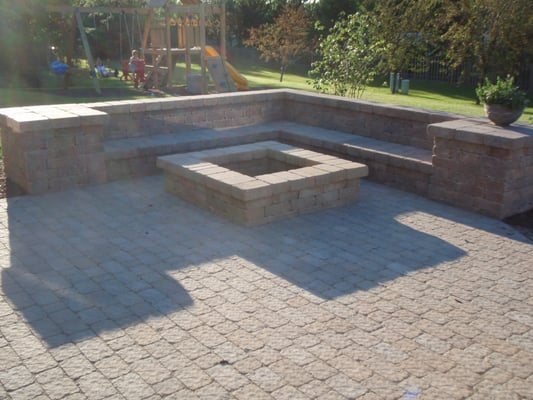 Weston Wall Fire Pit