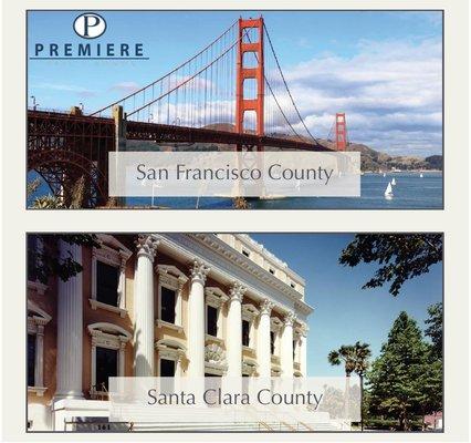 Premiere Bail Bonds - Locations in San Francisco County and Santa Clara County