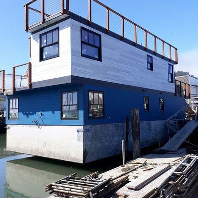 We even remodel floating homes. This was a complete remodel in Sausalito