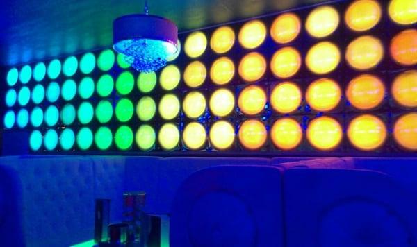 Blu Martini wall