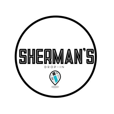 Sherman's Drop-In Logo