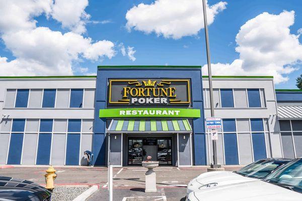 Fortune Poker Exterior Sign (Renton, WA)