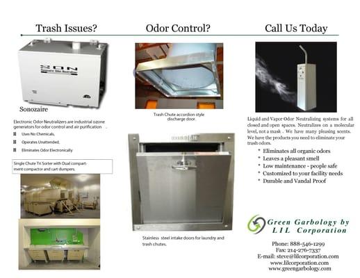 Trash chute and compactor repair