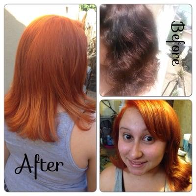 Color correction done by me