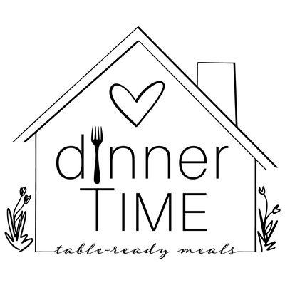 Hot Table-ready meals for pick-up or delivery.  order at www.dinnertimemeals.com