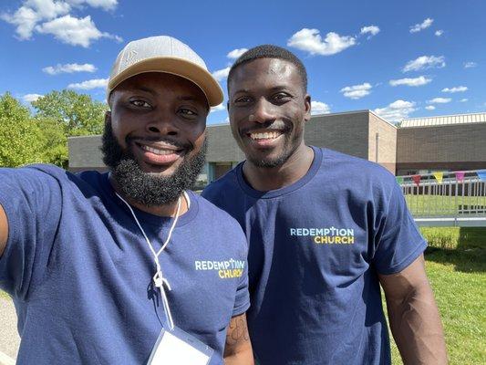 Serving at Forest Ridge Elementary School Spring Carnival