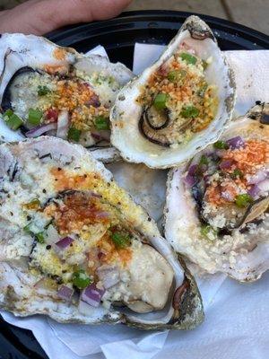 Grilled Oysters