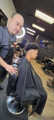 Fabian barber mid skin fade quality barber