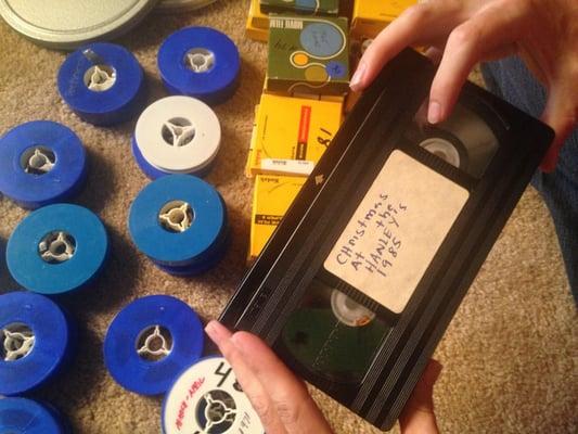 Transfer your VHS and other videotapes, 8mm, Super8 and 166mm film to archival DVD.