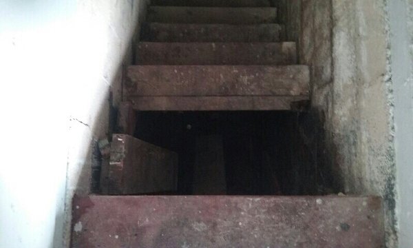 The picture of the staircase