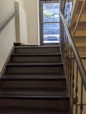 Entrance and down the stairs to basement