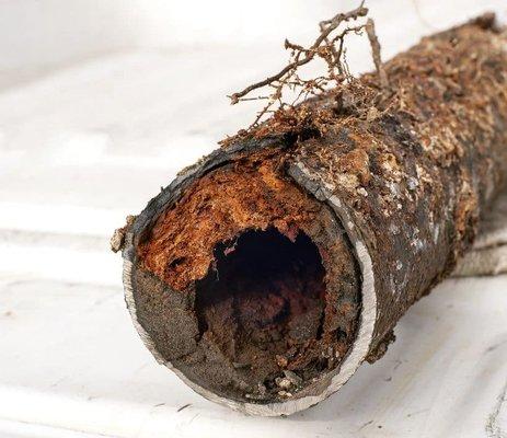 Old Cast Iron Pipe