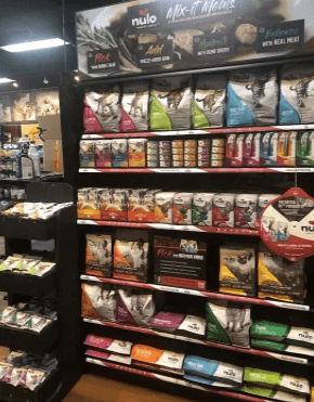 Pet Food: Natural and organic foods available.