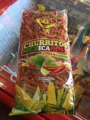 Churritos chile and lime