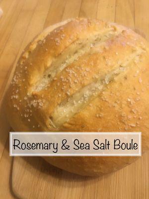 Almost Famous Rosemary Bread Boule