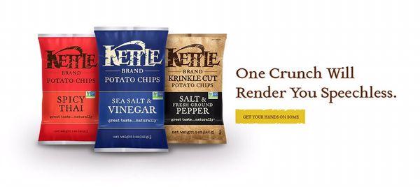 Best selection of Kettle chips, gluten free, organic chips & popcorn.