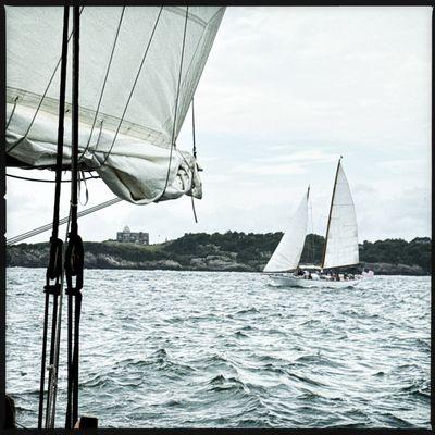 Sailing Newport Harbor