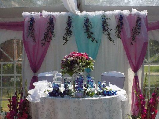 Your outdoor tent reception can be beautiful!