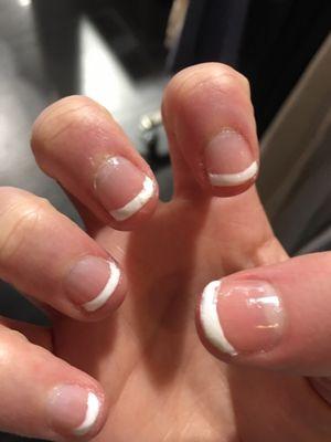 Bad nail job