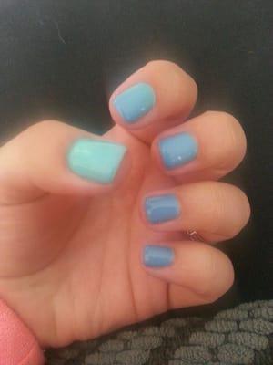 Shellac turns different colors with temperature!  The coolest (: