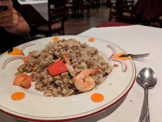 Shrimp fried rice