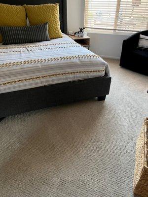 new carpeting in bedrooms