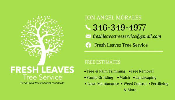 Fresh Leaves Lawn & Tree Service