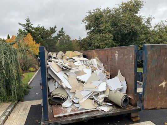 We just began a new home remodeling project in Melville, NY. The new homeowner wants a full-blown revamp. Here are some demolition images.