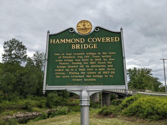 Hammond Covered Bridge, Pittsford